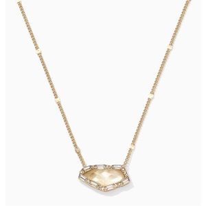 Stella & Dot Collector's Box Pavé Stone Pendant